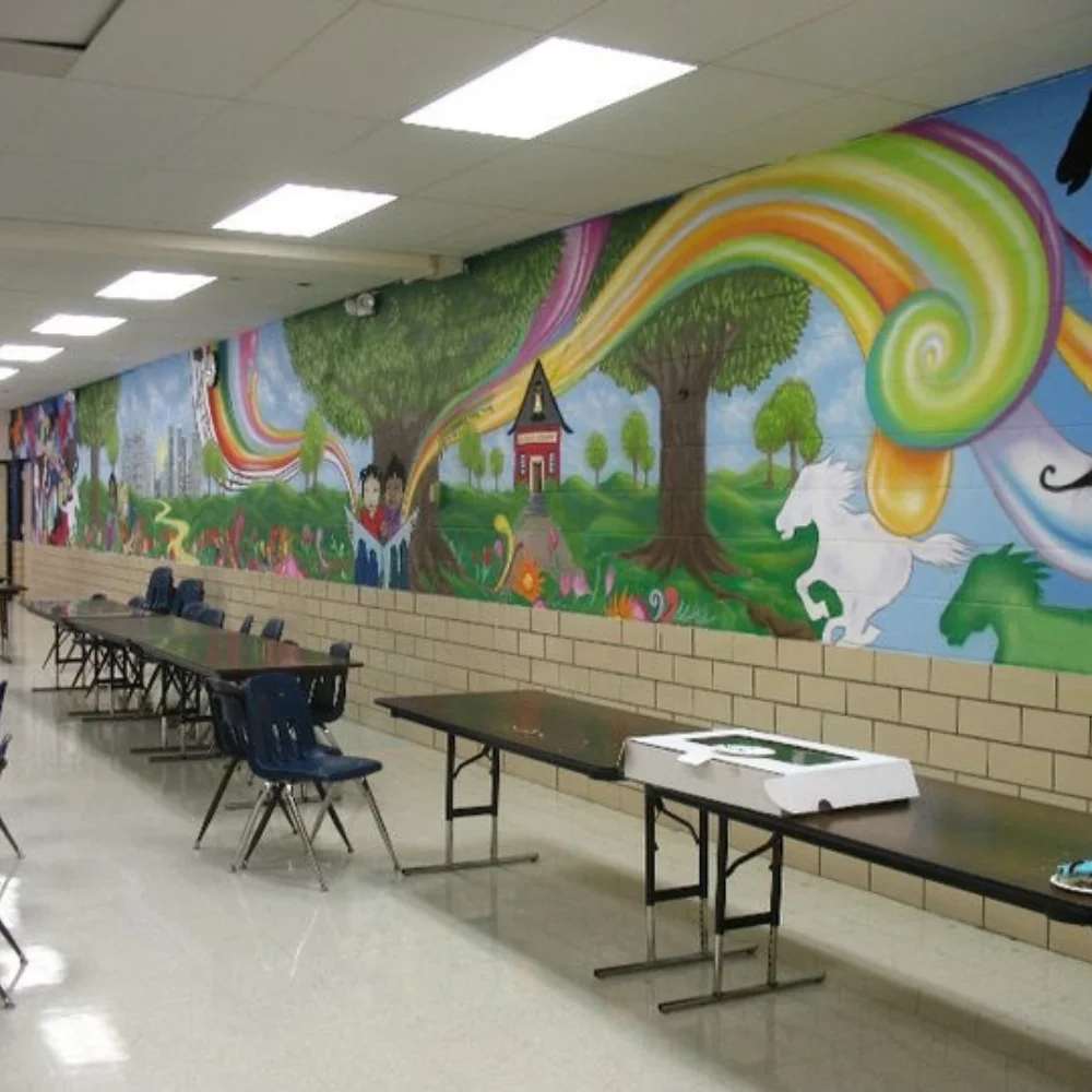 back to school painting